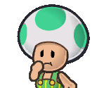 Green Sailor Toad - Paper Mario: The Thousand-Year Door