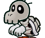 Dry Bones - Paper Mario: The Thousand-Year Door