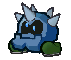 Iron Cleft (Green) - Paper Mario: The Thousand-Year Door