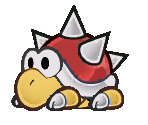 Spiny - Paper Mario: The Thousand-Year Door