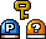 Switches & Keys (Super Mario Maker-Style) - Mario Customs