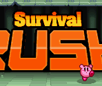 Survival Rush Title - Kirby Mass Attack