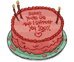 Sorry Cake - Dream Daddy: A Daddy Dating Simulator