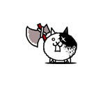 Crazed Axe Cat - The Battle Cats