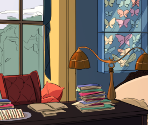 Damien's House - Dream Daddy: A Daddy Dating Simulator