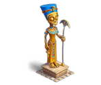 Nofretete Statue - Zombie Island