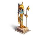 Anubis Statue - Zombie Island