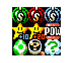 Item Icons - Super Mario World 2: Yoshi's Island