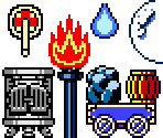 Objects & Obstacles - Wario Land 3