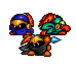 Biospark (Enemy) - Kirby Super Star / Kirby's Fun Pak
