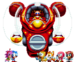 Piston Eggman & Gashapandora - Sonic Mania