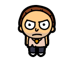 #164 Hardboiled Morty - Pocket Mortys