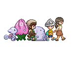 Characters and Objects - Rakuen