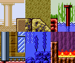 Level Tilesets West - Wario Land 3
