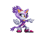 Blaze (Sonic 3-Style) - Sonic the Hedgehog Customs