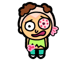 #187 Plumbus Prawn Morty - Pocket Mortys
