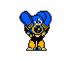 Air Man (Megamix Design, NES-Style) - Mega Man Customs