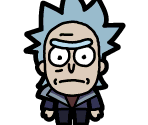 Weird Rick - Pocket Mortys