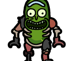 Rat Suit Pickle Rick - Pocket Mortys