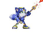 Krystal (Sonic 3 & Knuckles-Style) - Star Fox Customs