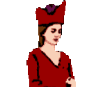 Anna (Outside Compartment, Red Dress) - The Last Express