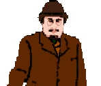 August (Outside Compartment, Brown Suit) - The Last Express
