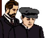 Milos and Vesna (Outside Compartment) - The Last Express