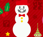 A Merry Mario Holiday - Nintendo 3DS Themes