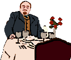 August (Restaurant Car, Grey Suit) - The Last Express