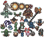 Enemies (GBA Palette) - The Legend of Zelda: Four Swords Adventures