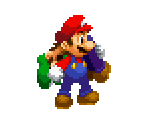 Mario Helping Luigi - Mario & Luigi: Superstar Saga + Bowser's Minions