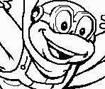 Coloring Pages - Let's Explore the Airport with Buzzy