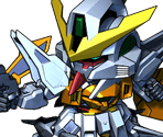 Gundam Kyrios (GN Beam Submachine Gun) - Super Gundam Royale