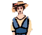 Tatiana (Outside Compartment, Cream Blouse) - The Last Express