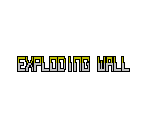 Text - Exploding Wall