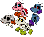 Dry Bones (Paper Mario-Style) - Mario Customs