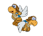 Parakarry (Paper Mario-Style) - Paper Mario Customs