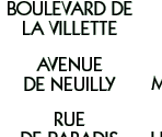 Board Names (French) - Monopoly (1999)