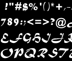 Fonts - Sinbad: Legend of the Seven Seas