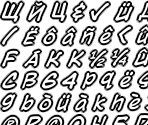 Fonts - L.A. Noire