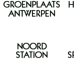 Board Names (Belgian) - Monopoly (1999)
