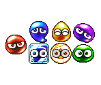 Color, Point and Hard Puyo - Puyo Puyo ~N