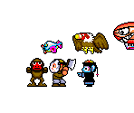 Enemies - Alex Kidd in the Enchanted Castle