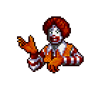 Level Splash Screens - Ronald in the Magical World (JPN)