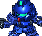 Blue Destiny Unit 1 (Machine Gun) - Super Gundam Royale