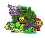 Forest Enemies - SuperTux