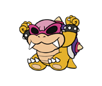 Roy Koopa (Paper Mario-Style, Modern) - Mario Customs