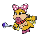 Wendy O. Koopa (Paper Mario-Style, Modern) - Mario Customs