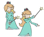 Rosalina (Paper Mario-Style) - Mario Customs