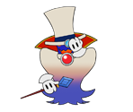 Count Bleck (Paper Mario-Style) - Paper Mario Customs